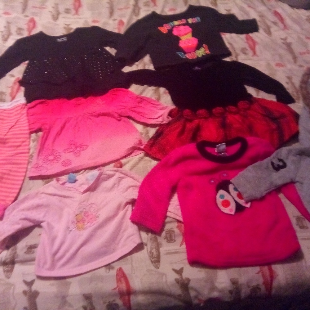 Lot of 12months girls clothes
